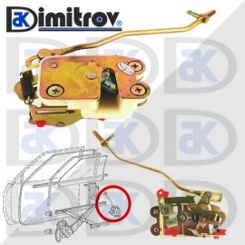 Брава предна дясна врата Mitsubishi L200